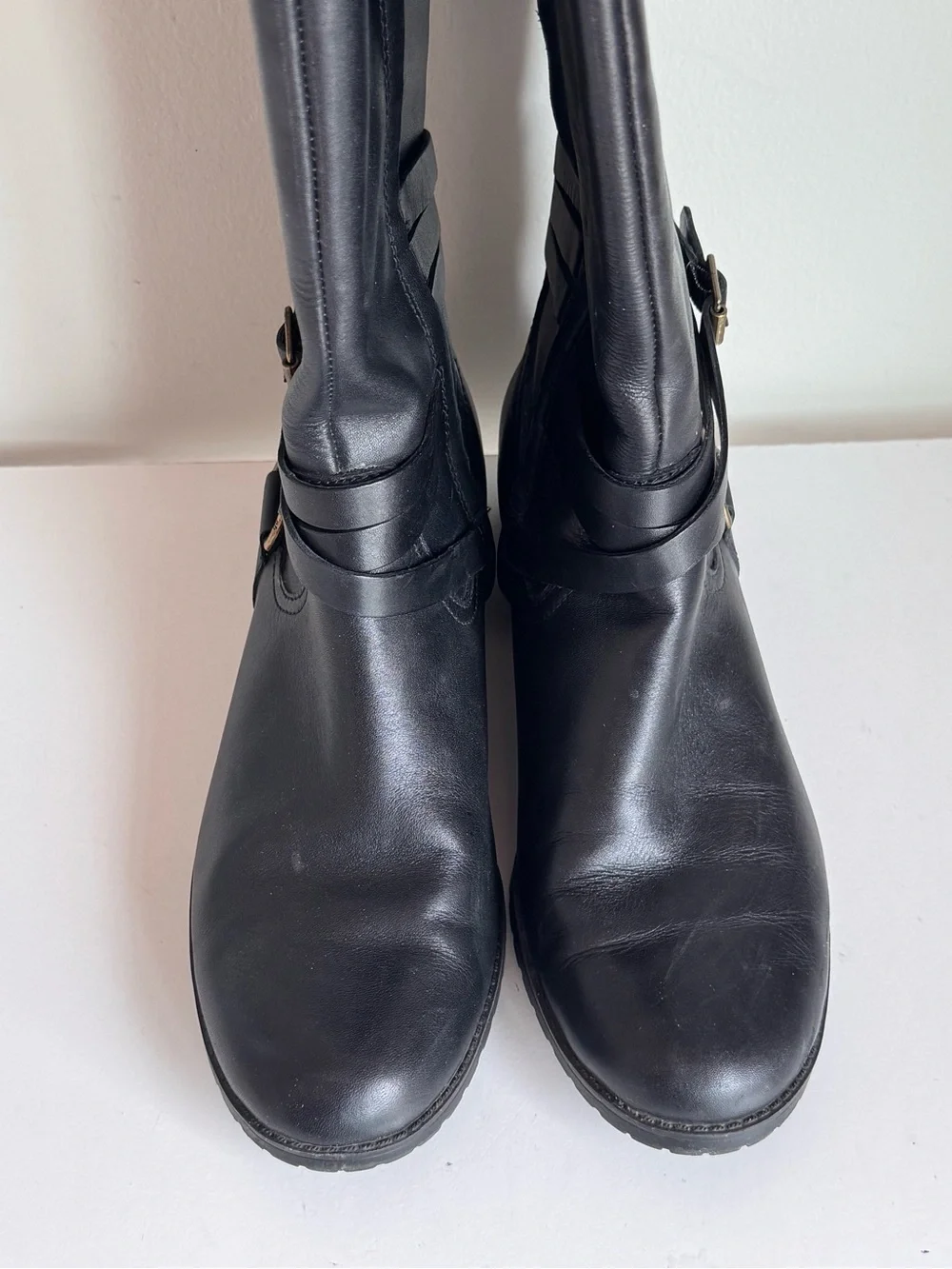 Lauren Ralph Lauren Women’s 8 Savion 16” Riding Leather Boots Classic Equestrian